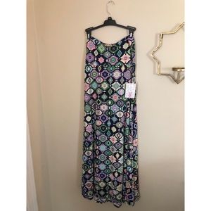 LulaRoe maxi skirt size M new with tags